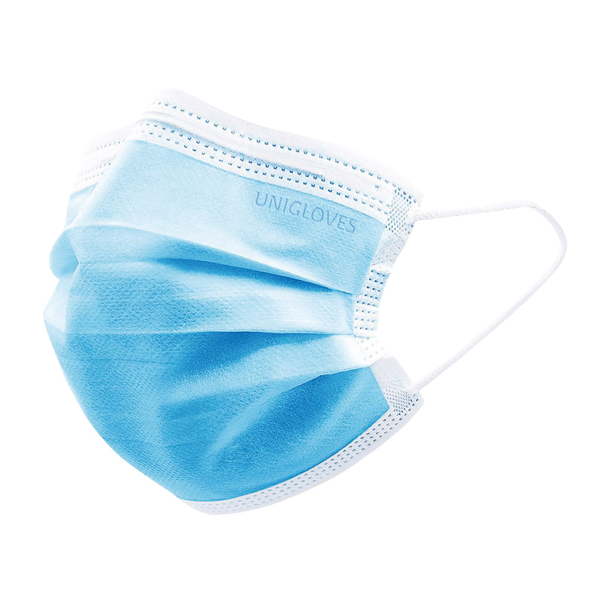 Mundschutz Profil Plus latexfrei blau , 50 Stück