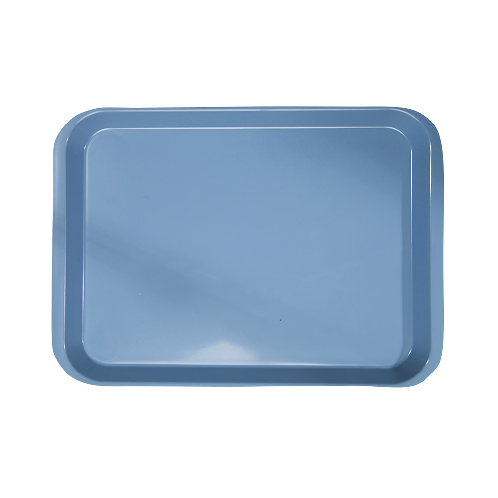 Behandlungstray ohne Einteilung blau, Stück
