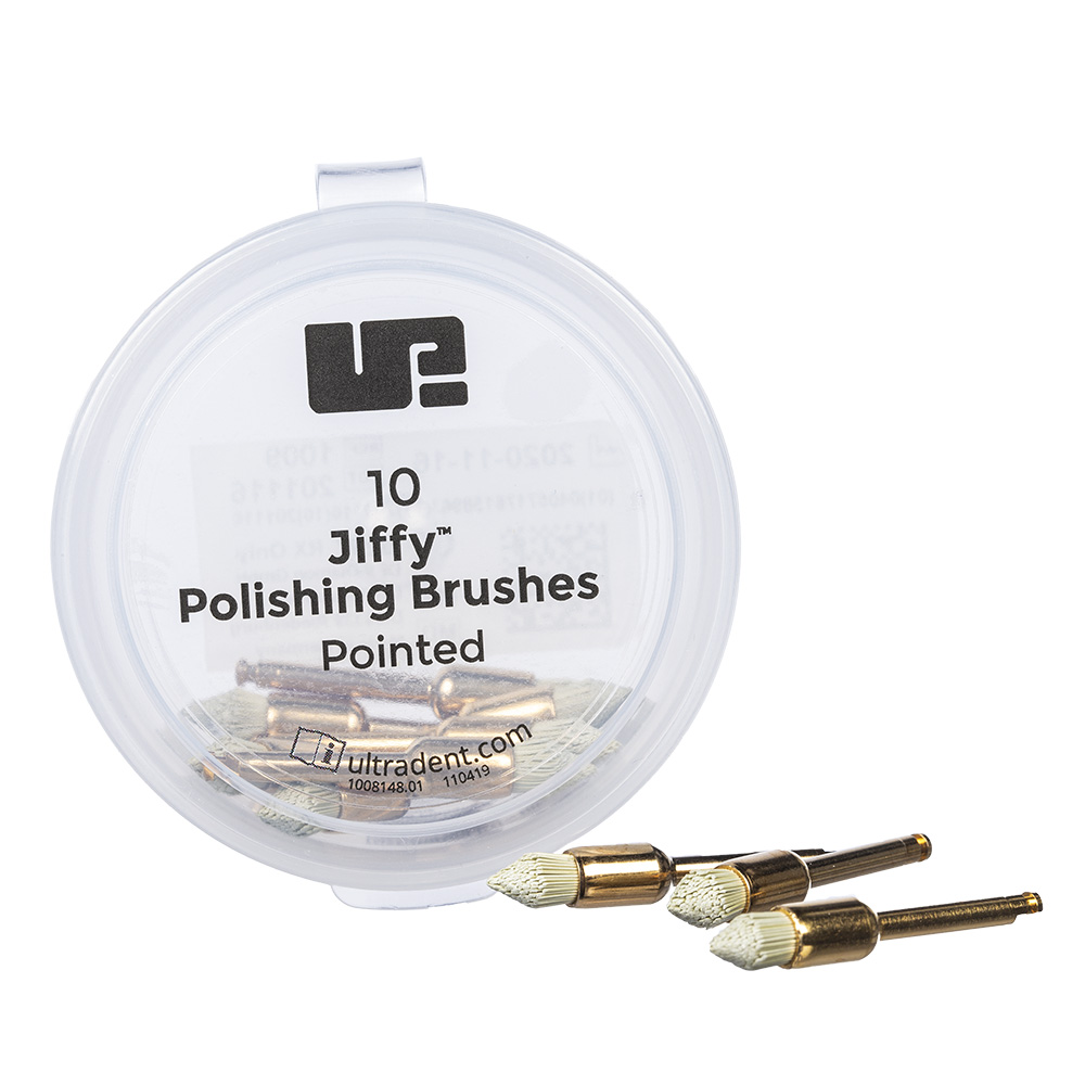 Jiffy Komposit-Polierbürsten Wst Spitze, 10 Stück