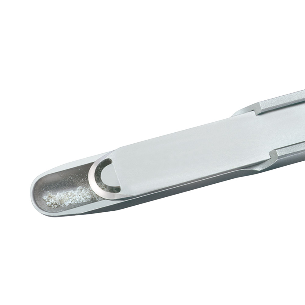 Knochenschaber LiquidSteel mit 1 Klinge gerade, Stück