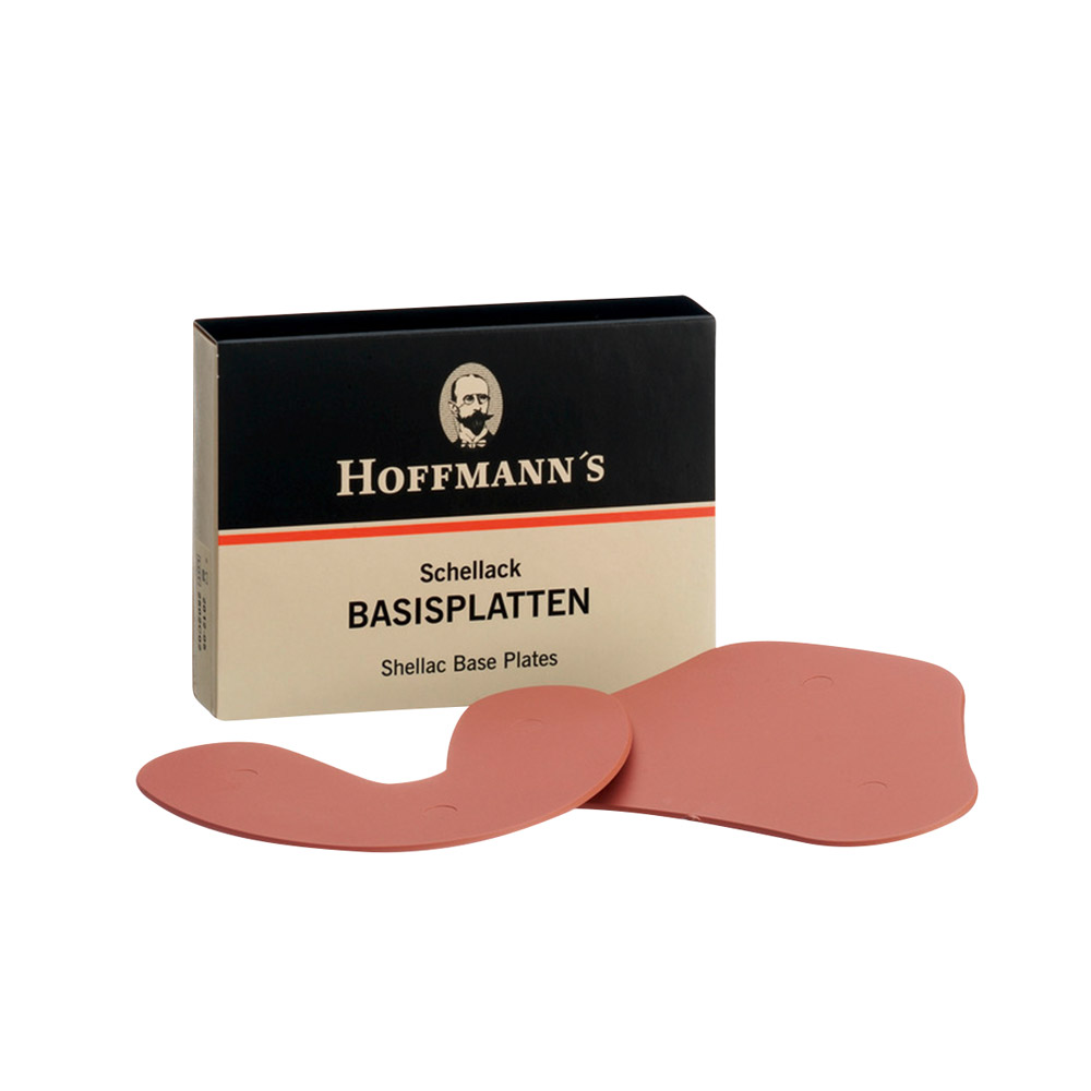 Hoffmann's Basisplatten rot UK, 100 Stück