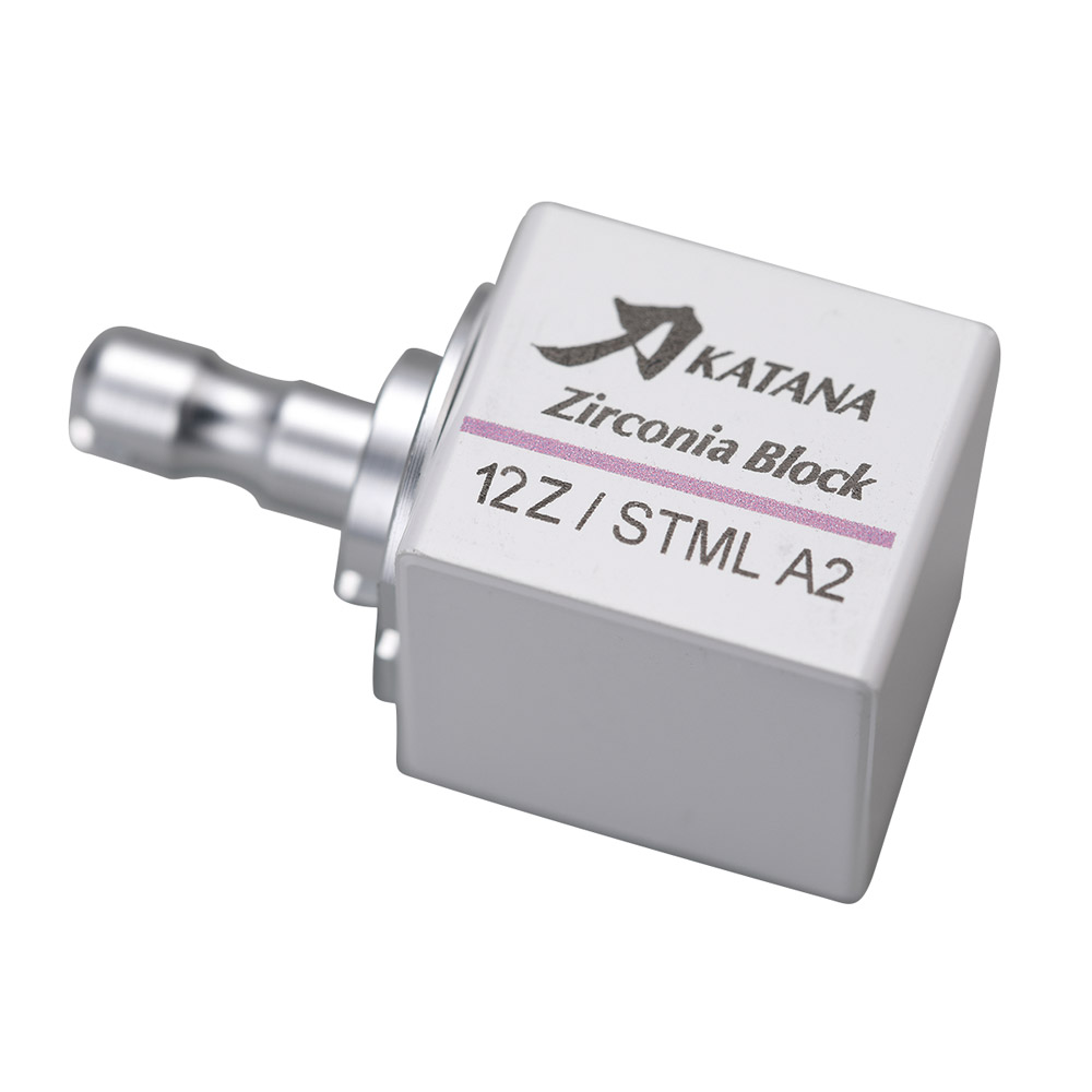 Katana Zirconia Block STML 12Z A3, 5 Stück