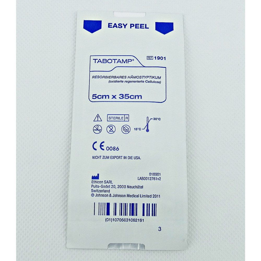 Tabotamp 5 x 35 cm, Stück