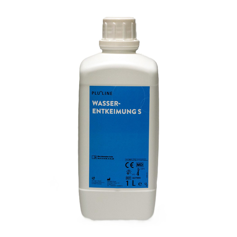 PLULINE Wasserentkeimung S, 1 L Flasche