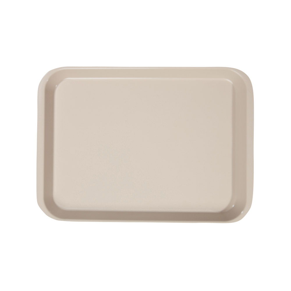 Behandlungstray ohne Einteilung beige, Stück