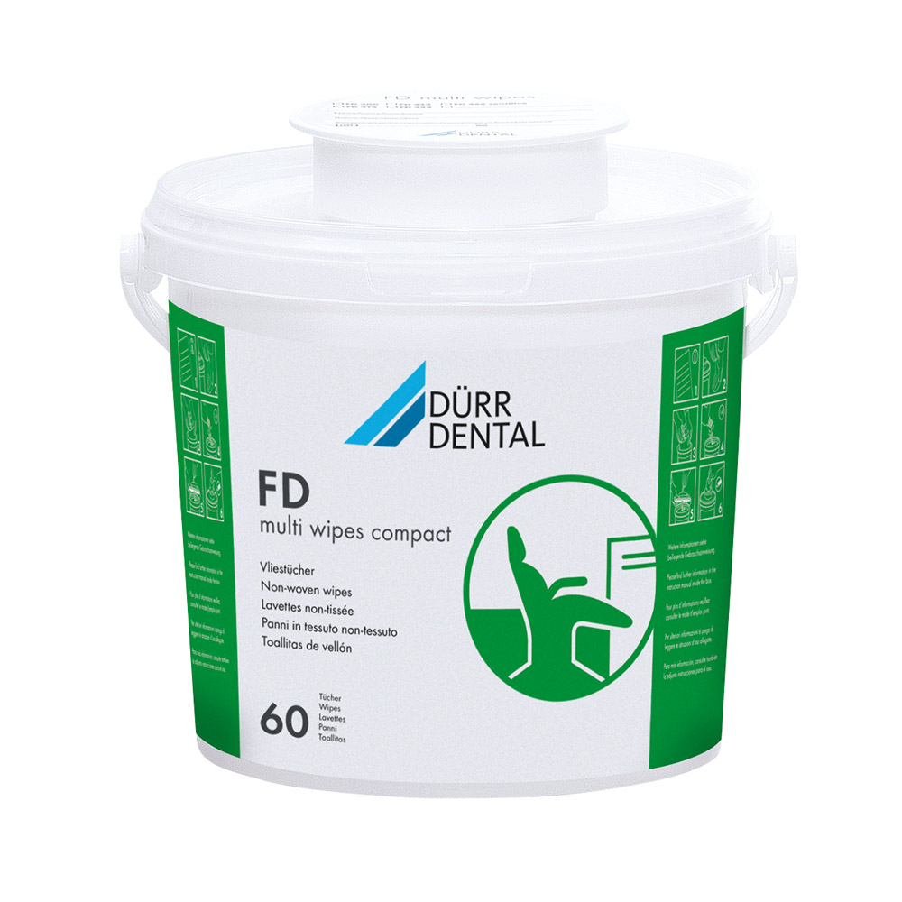 FD multi wipes compact 29 x30 cm, 60 Stück mit Box
