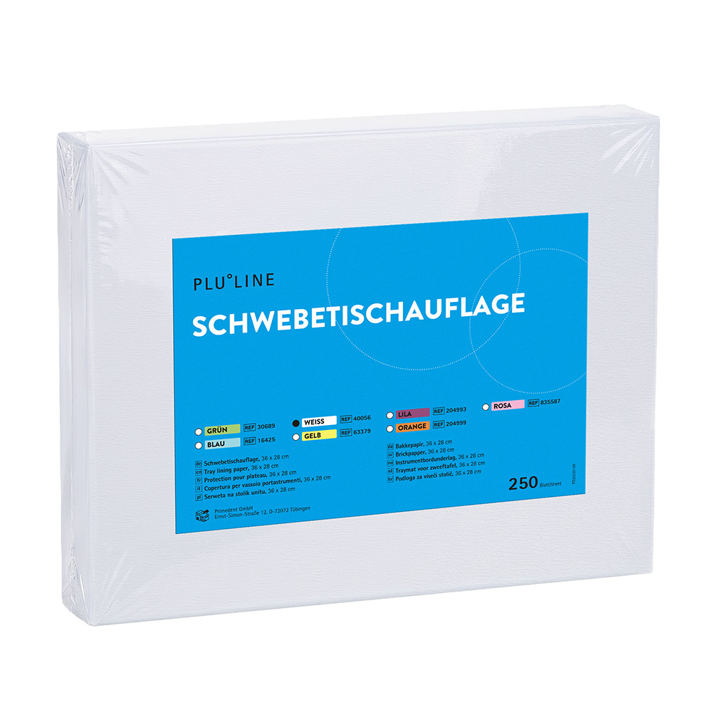PLULINE Filterpapier 36 x 28 cm weiß, 250 Stück