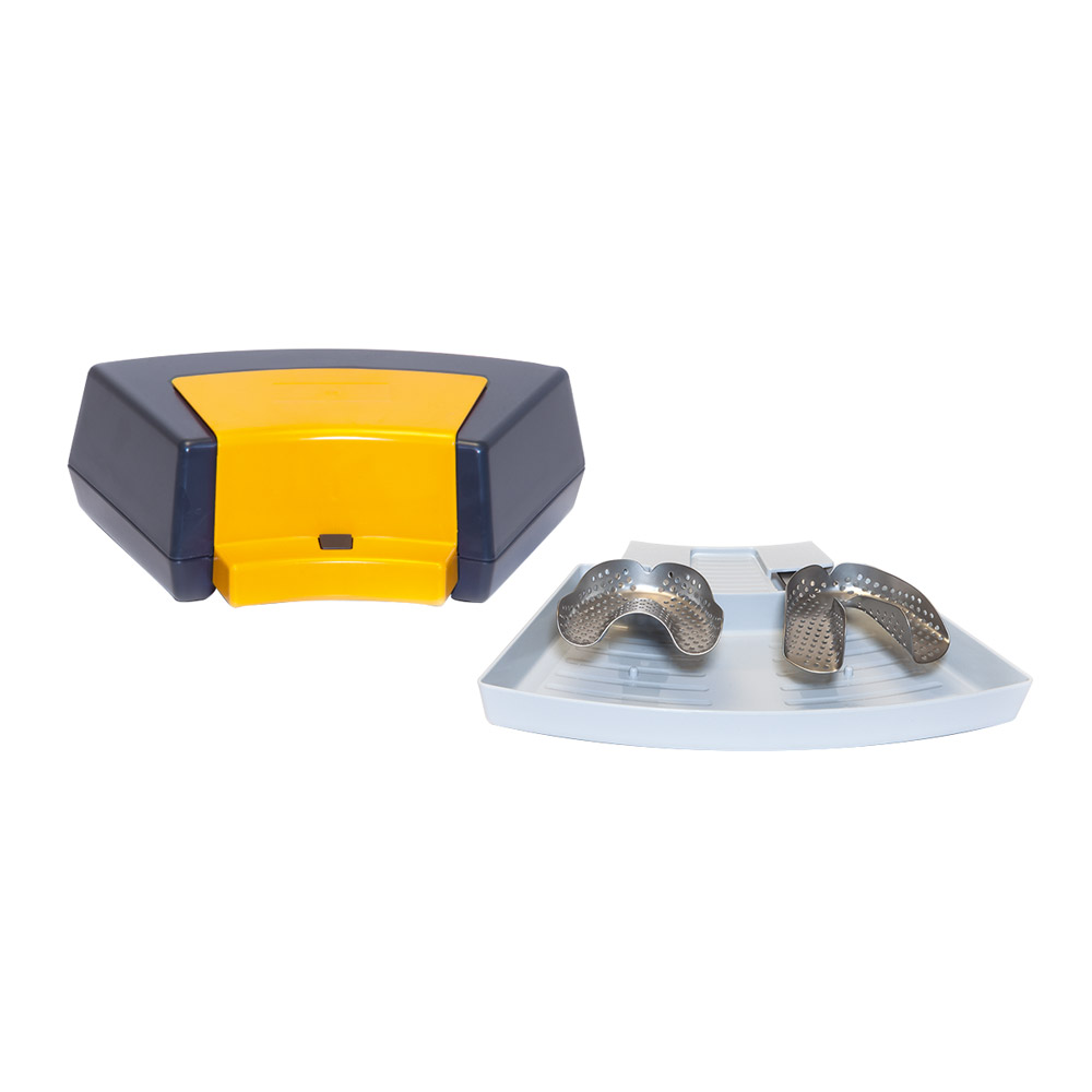 Bobby Transportbox dunkelgrau Clip gelb, Stück