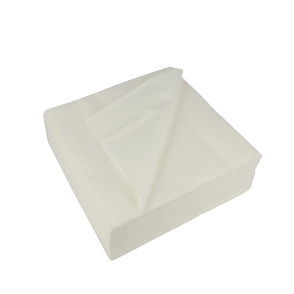 Zelltuchservietten weiß 2-lagig 40 x 40 cm, 1000 Stück