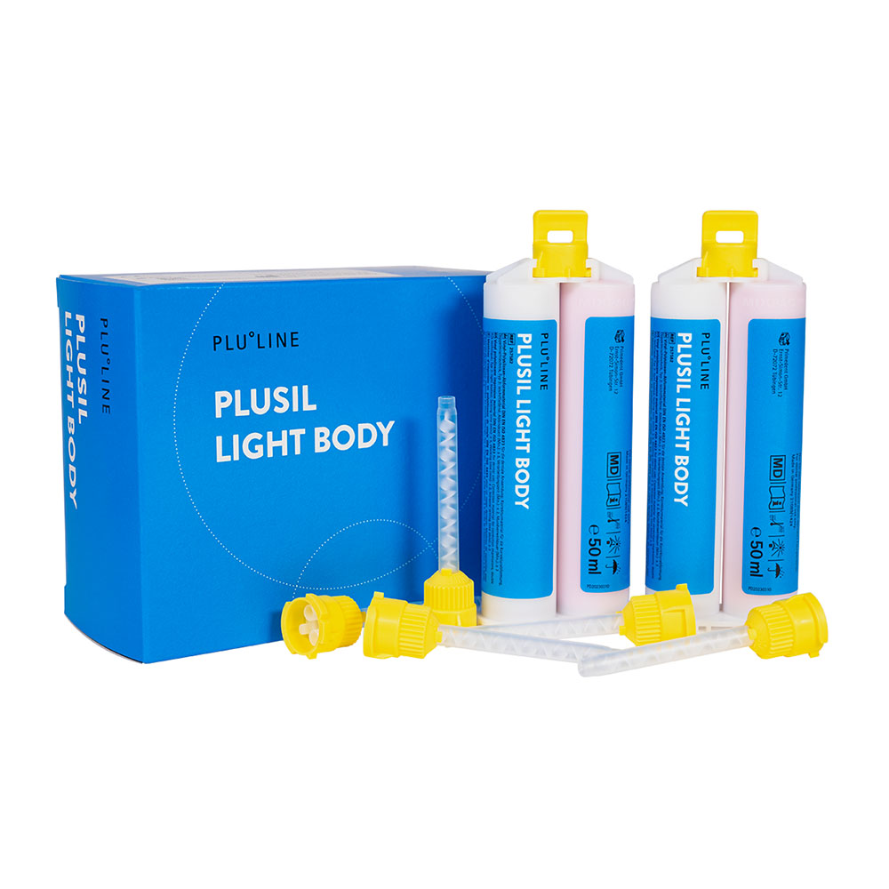Plusil Light Body A-Silikon, 2 x 50 ml Packung
