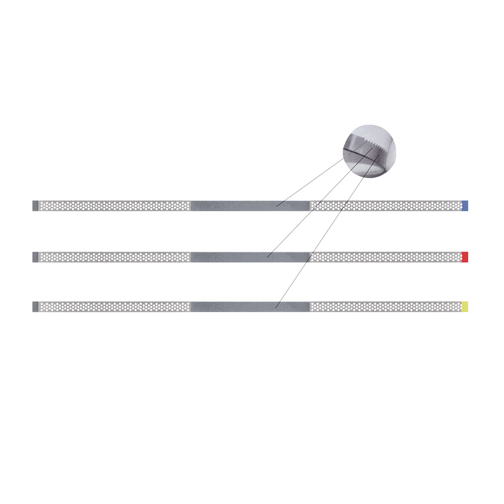 Diamantstreifen PFXDS2 0,10 mm 30 µ, 10 Stück