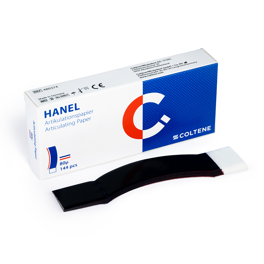 Artikulations-Papier blau/rot C-Form, 144 Blatt