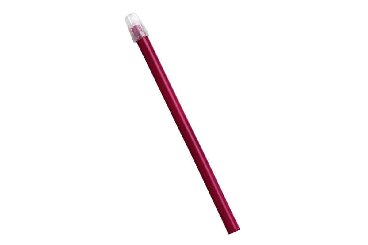 TOP FLEX PLUS Speichelsauger 145 mm abnehmbare Kappe weinrot, 100 Stück Packung