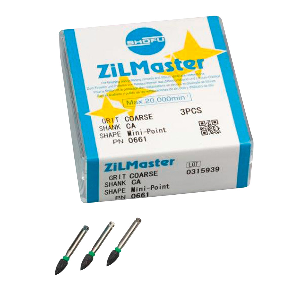 ZiLMaster Wst Mini Point coarse, 3 Stück