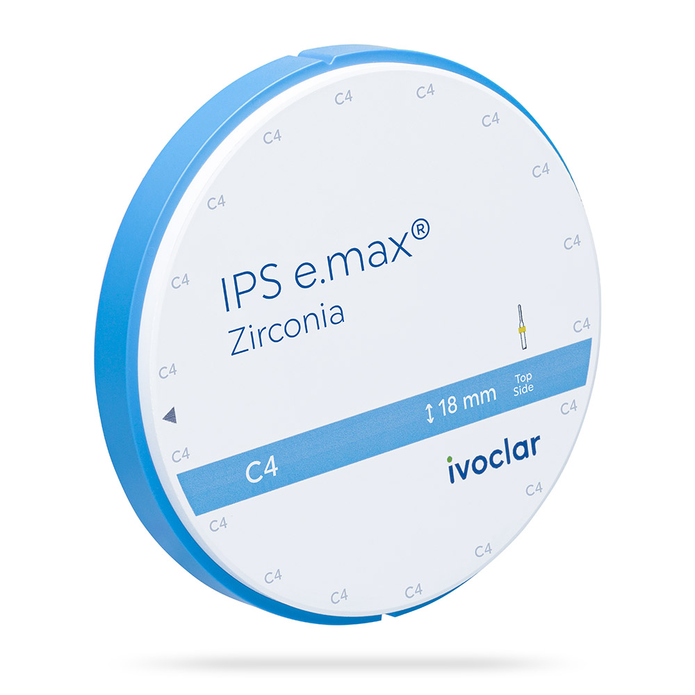 IPS e.max Zirconia C4 98,5 x 18mm, 1 Stück
