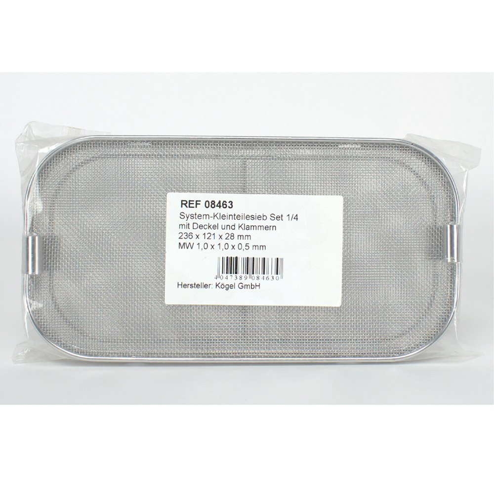 Systemkleinteilsieb 1/4 236 x 121 x 28 mm, Set