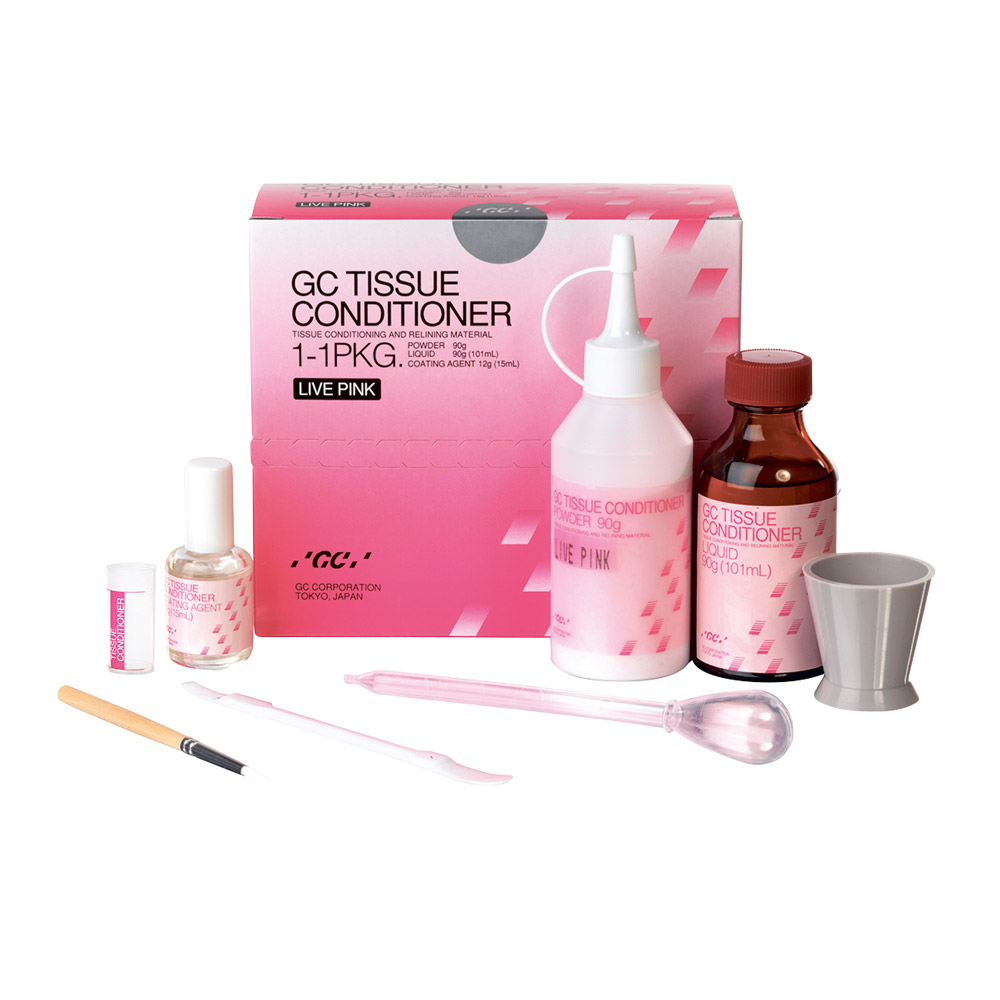 GC Tissue Conditioner live pink 1-1, Packung