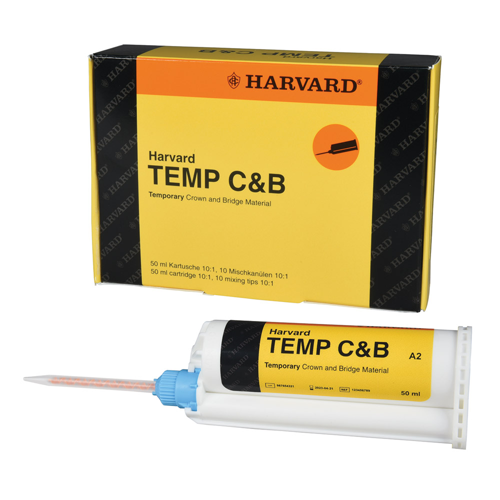 Harvard Temp C+B A3, 50 ml Kartusche + 10 Mischkanülen