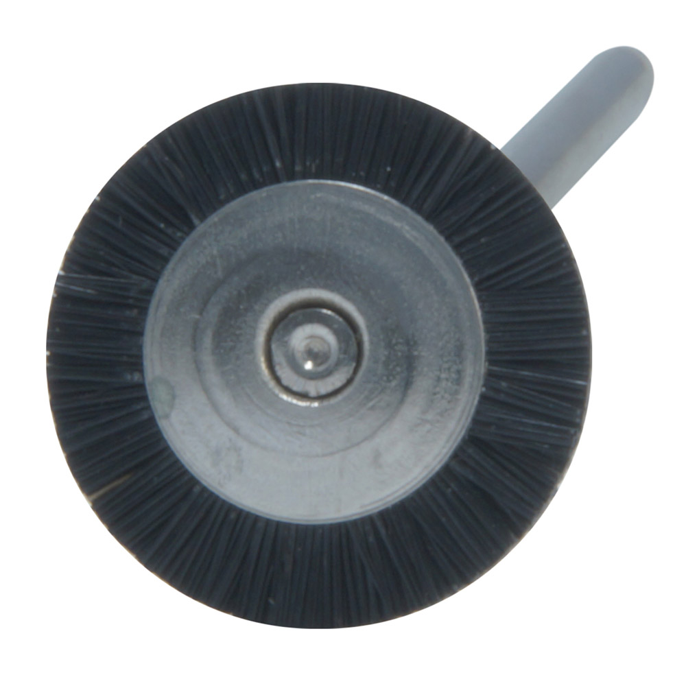 Mini-Bürstchen Chungking 16 mm schwarz, 12 Stück