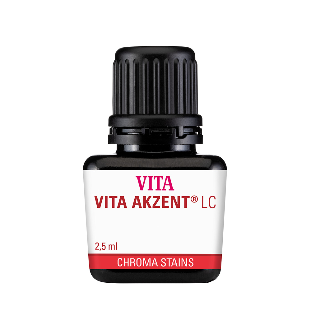 VITA Akzent LC Chroma Stain rotbraun, 2,5 ml