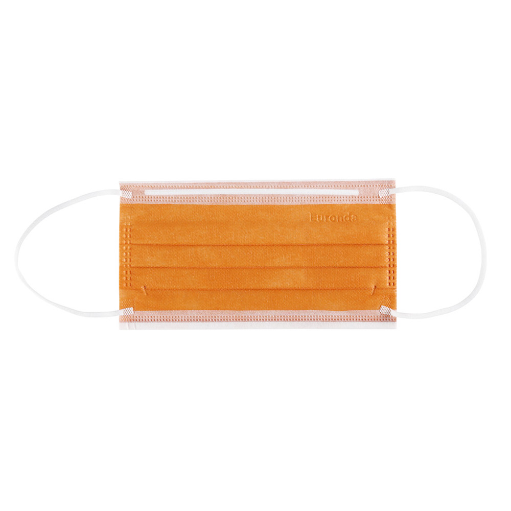 Monoart Pro 4 Perfect Fit Mundschutz orange, 50 Stück