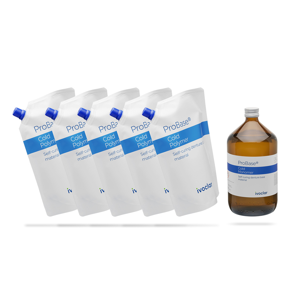 Probase Cold Pulver clear, 1 L + 5 x 500 g
