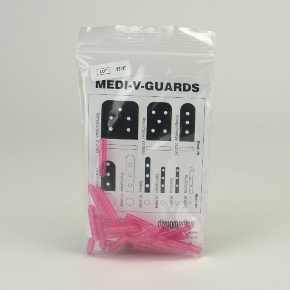 Medi-V-Guards rot 3,2 mm , 100 Stück