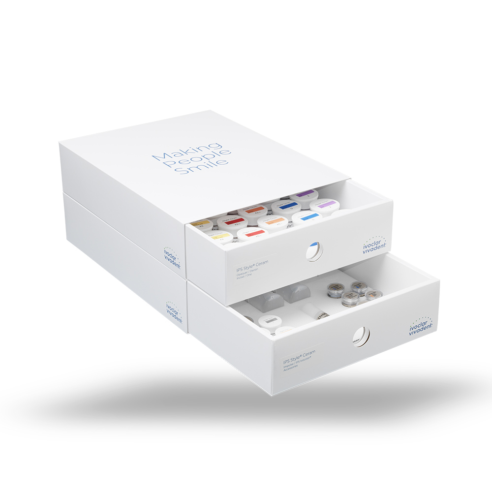 IPS Style Ceram Powder Opaquer A-D, Starter Kit