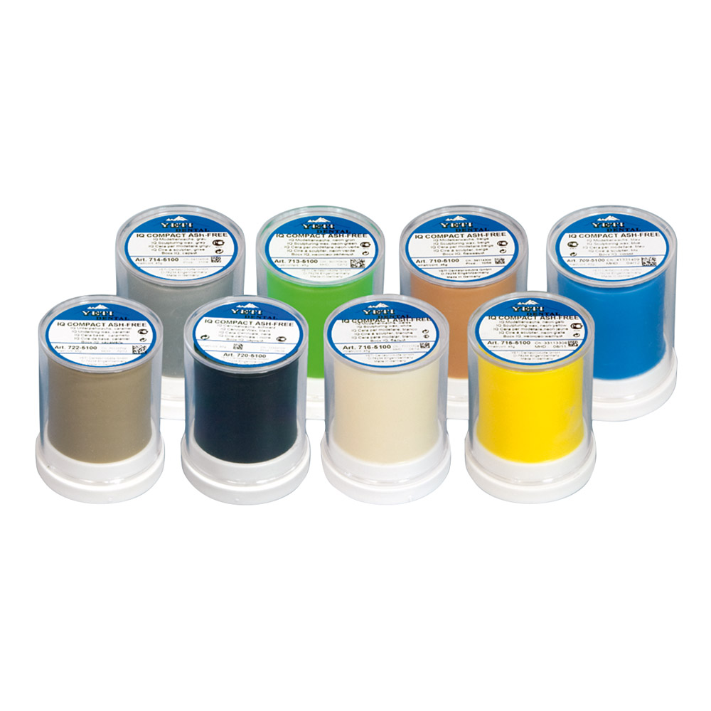 IQ Opaque Compact Modellierwachs grau Zylinder, 45 g