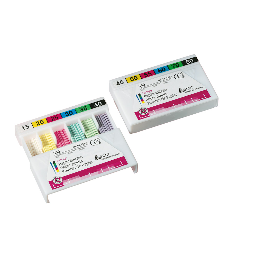 Papierspitzen 930 farbig Gr.35, 200 Stück Packung