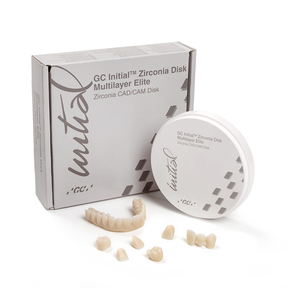 Initial Zirconia Disk Multilayer Elite 98,5 mm A3 14 mm, Stück