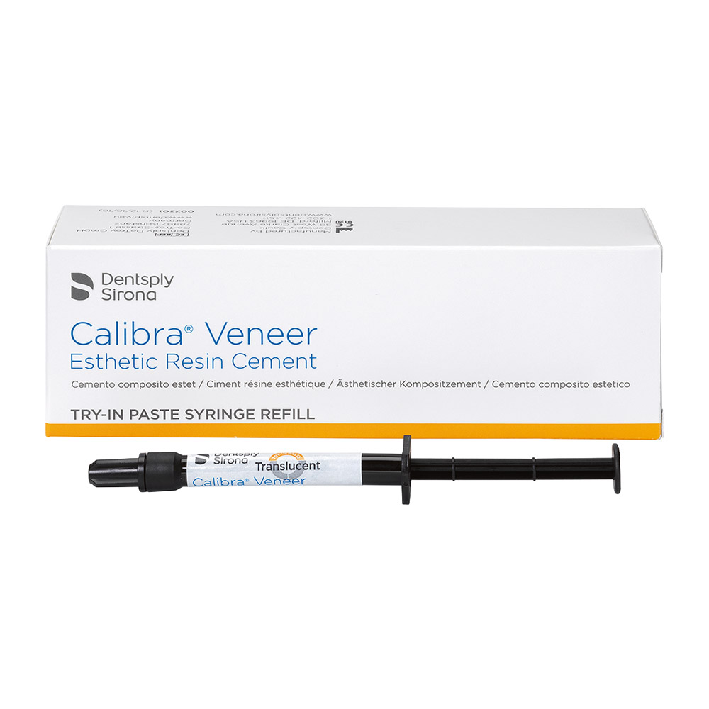 Calibra Veneer Try-In Paste hell,  2 x 1,8 g
