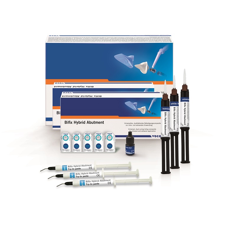 Bifix Hybrid Abutment universal HO, 10 g Quick-Mix Spritze
