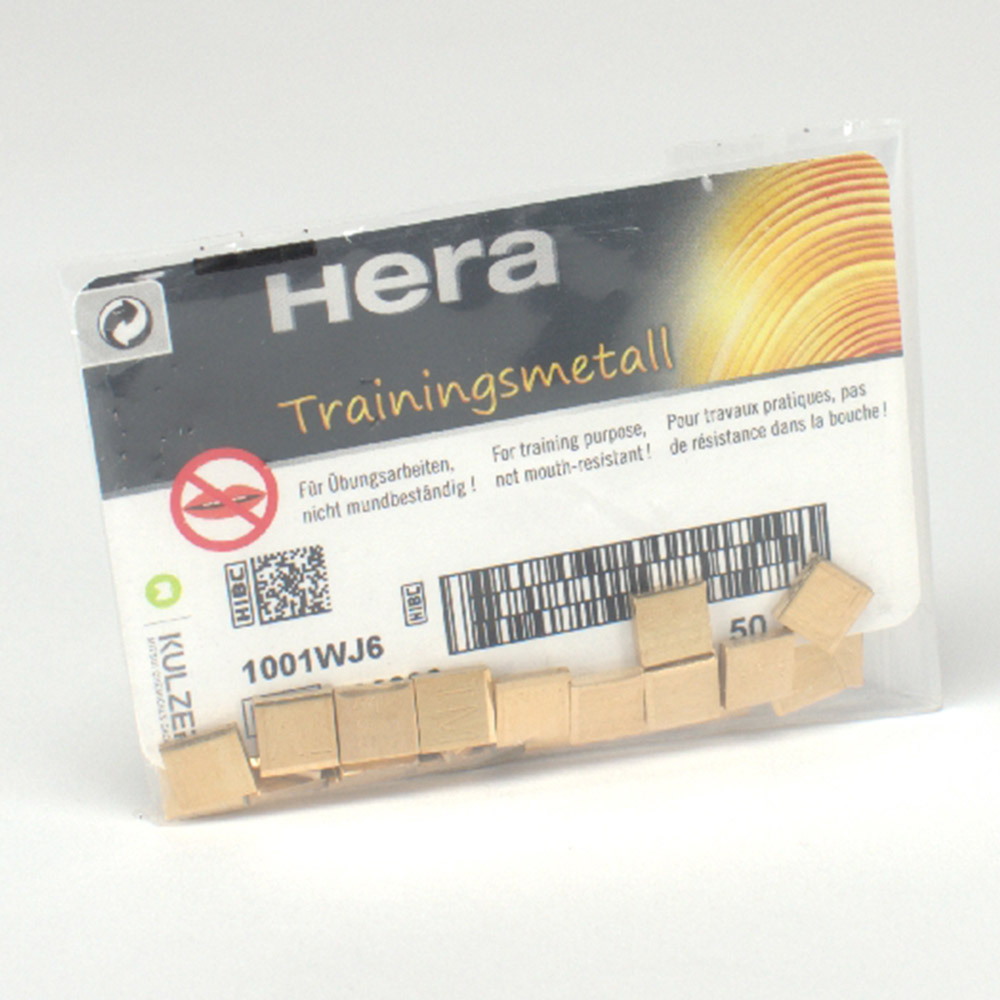 Heraeus Trainingsmetall, 100 g