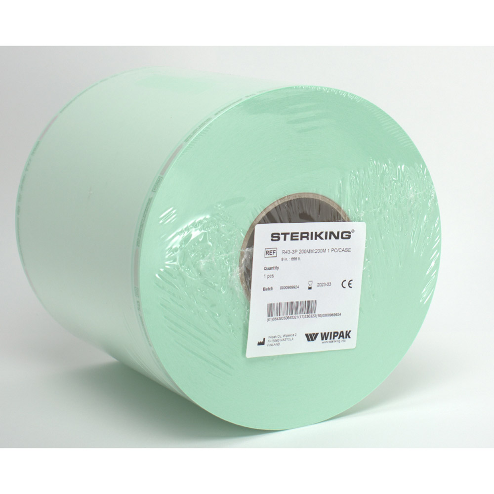 Steriking Folie/Papier 200 mm, 200 m Rolle
