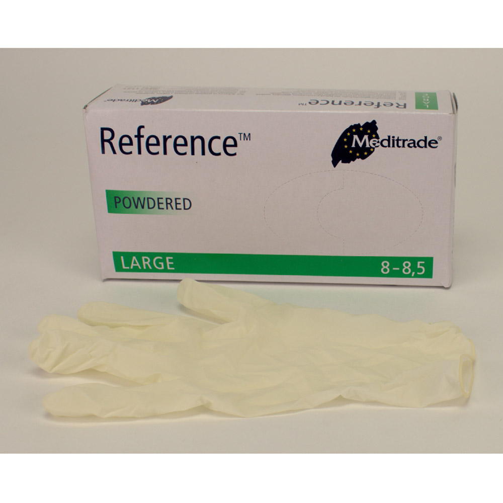 Reference Latex Handschuhe unsteril gepudert Gr. S, 100 Stück