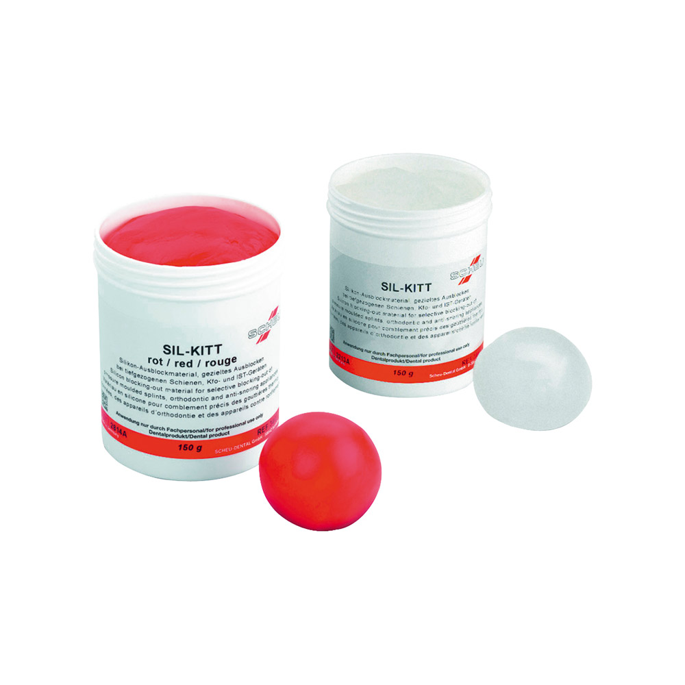 Sil-Kitt rot, 150 g