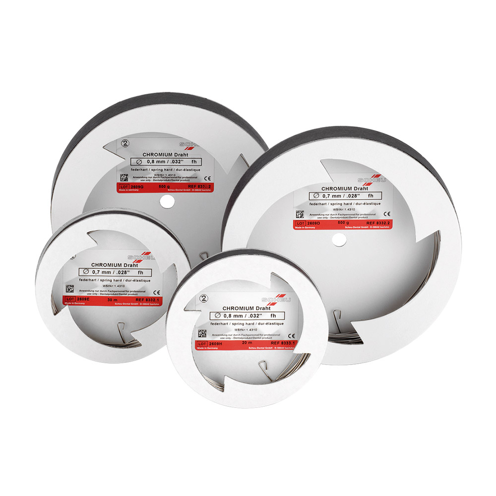 Chromium Draht federhart 1,10 mm, 10 m