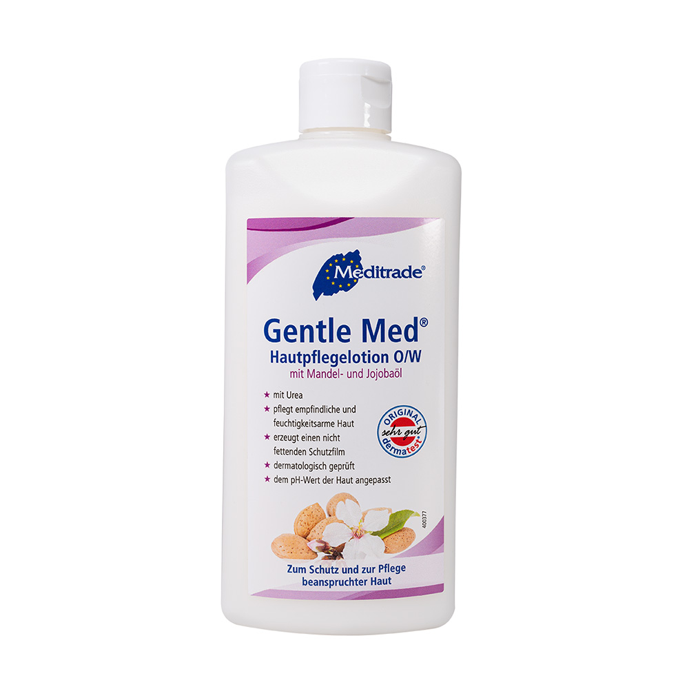 Gentle Med Hautpflegelotion (O/W), 500 ml Flasche