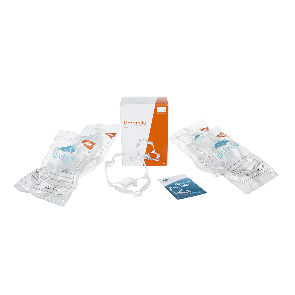 Umbrella Cheek Retractor groß klar, 5 Stück