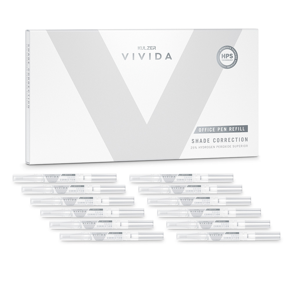 Vivida Office Pen 25% HPS Refill, 12 x 2 ml