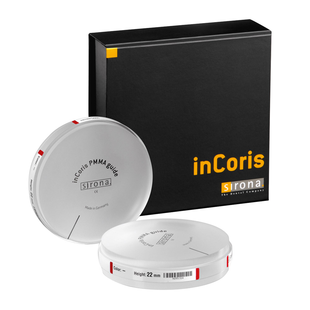 inCoris PMMA guide disc 98mm 22 mm, Stück