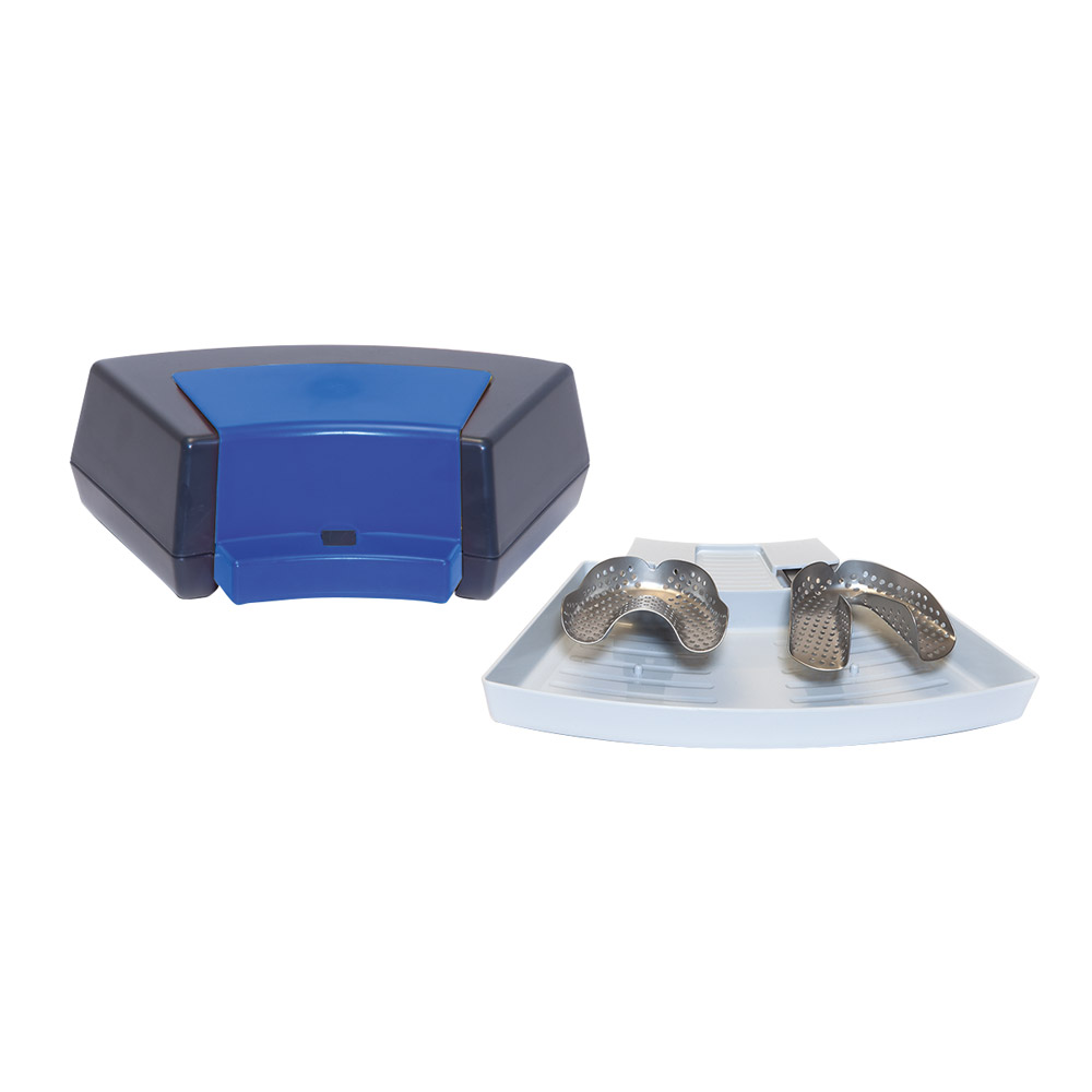 Bobby Transportbox dunkelgrau Clip blau, Stück