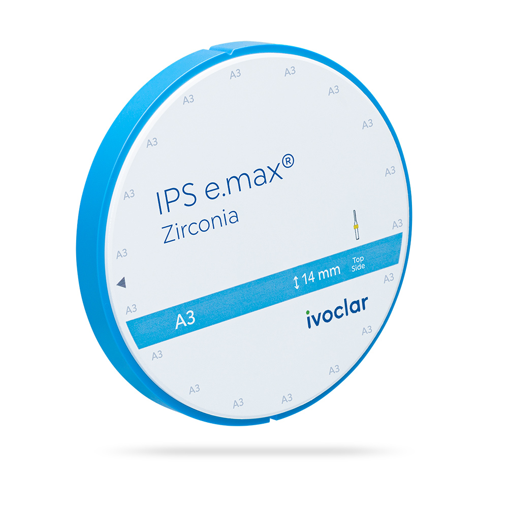 IPS e.max Zirconia A3 98,5 x 14 mm, Stück