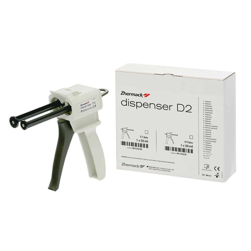 D2 Dispenser für 50 ml Cartrigde 1:1, Stück