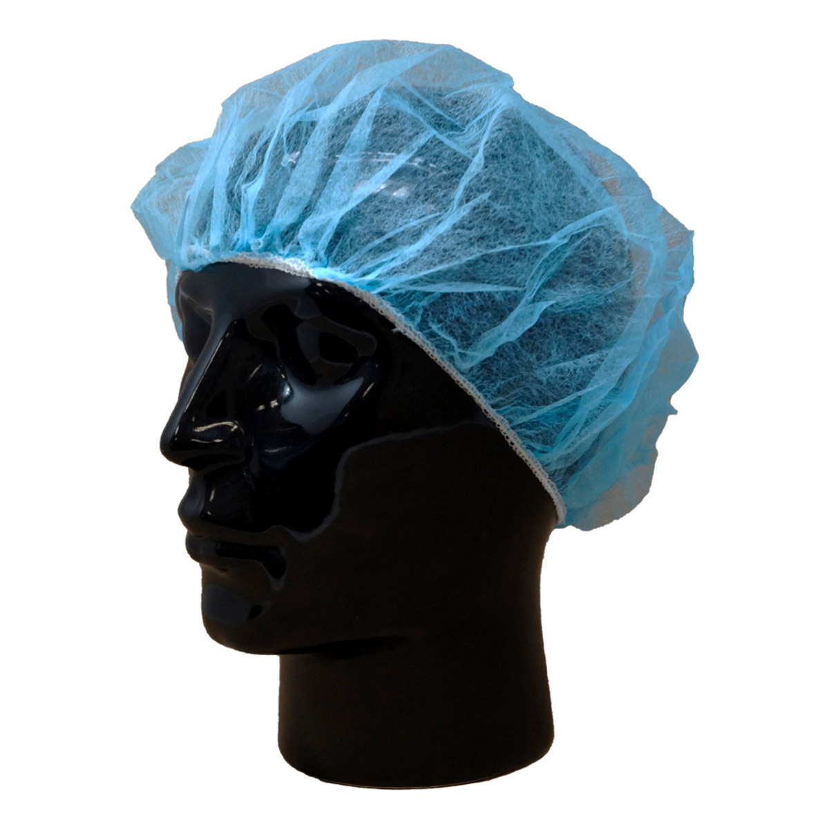Baretthauben mittel ø 52 cm blau, 1000 Stück