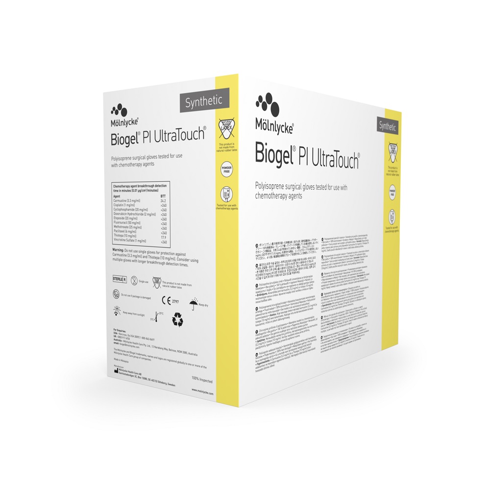Biogel PI Ultra Touch Handschuhe puderfrei Gr.6, 50 Paar Packung