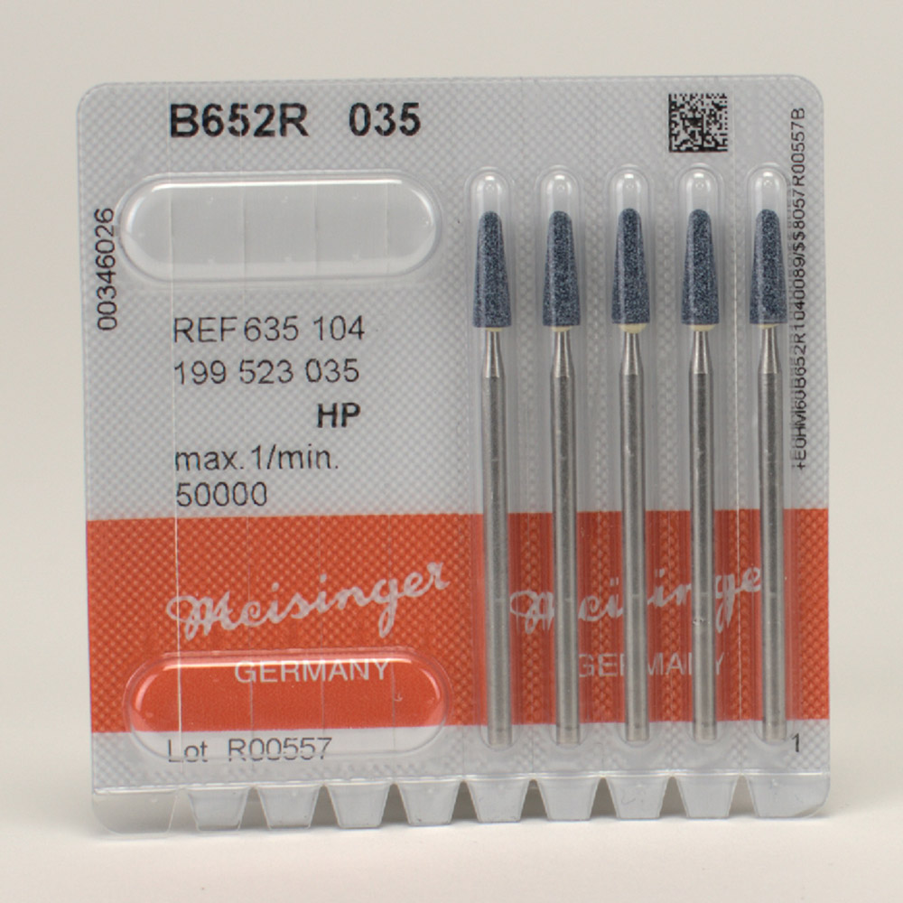 Rao-Schleifer 652R 035 blau, 5 Stück