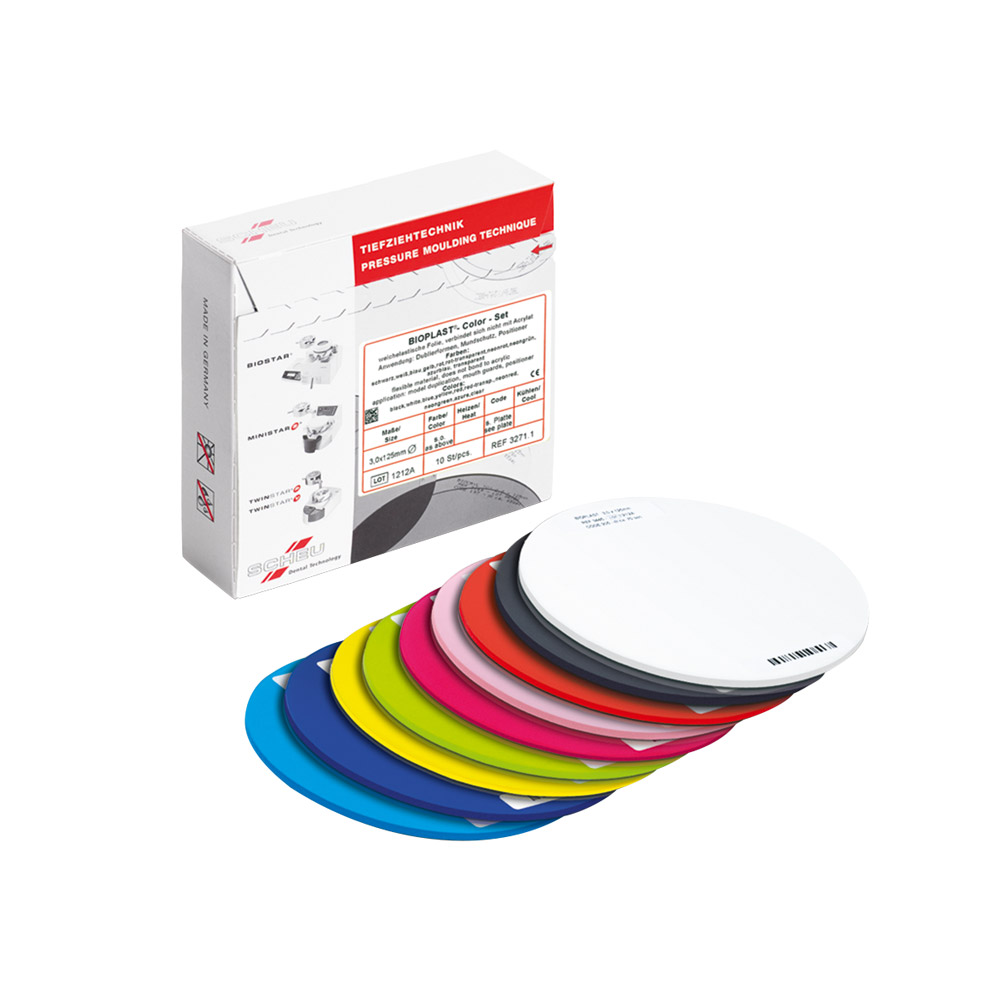 Bioplast-Color-Set, 10 Stück