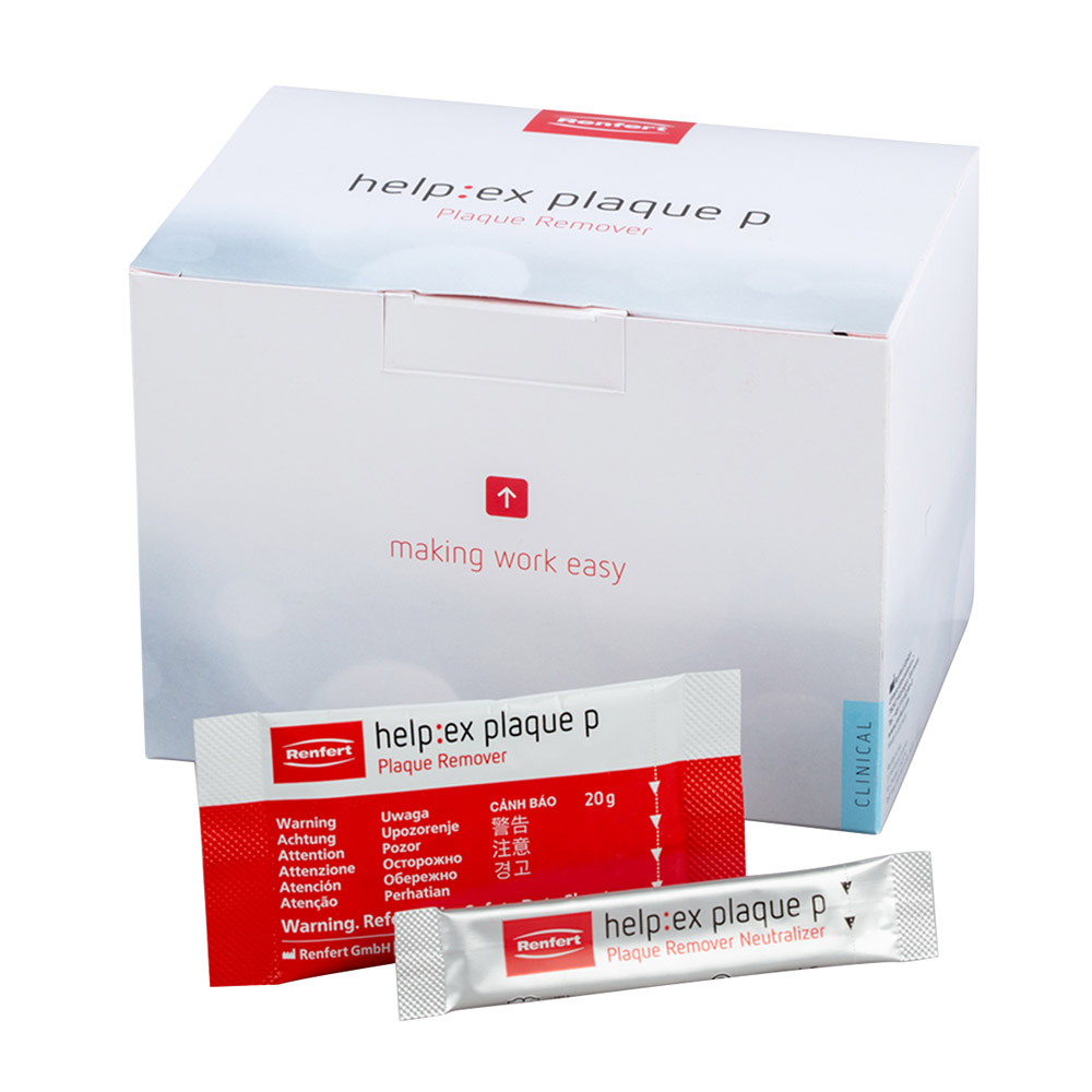help:ex plaque p Reiniger, Packung